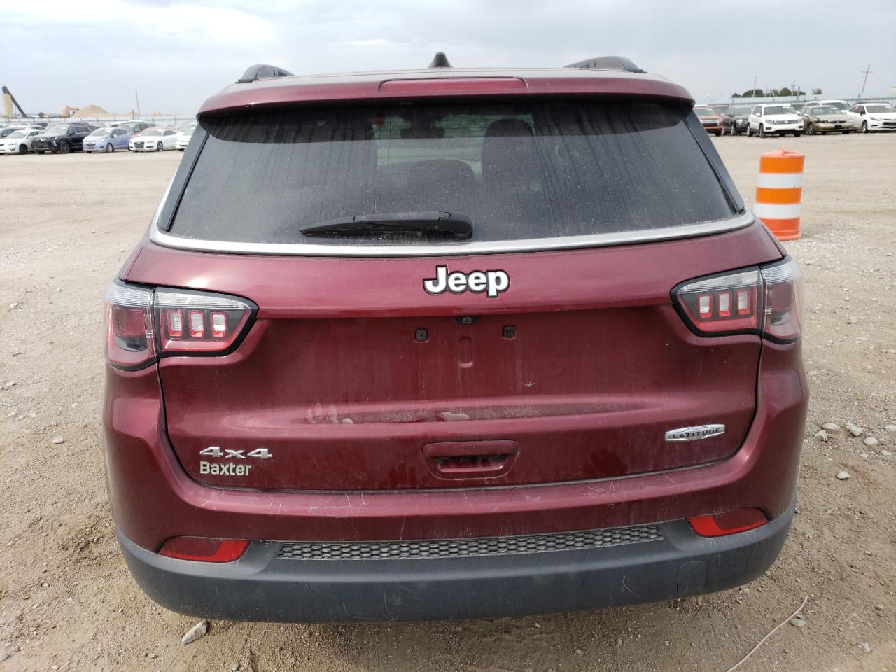 2021 Jeep Compass Latitude VIN: 3C4NJDBB4MT543692 Lot: 71044194