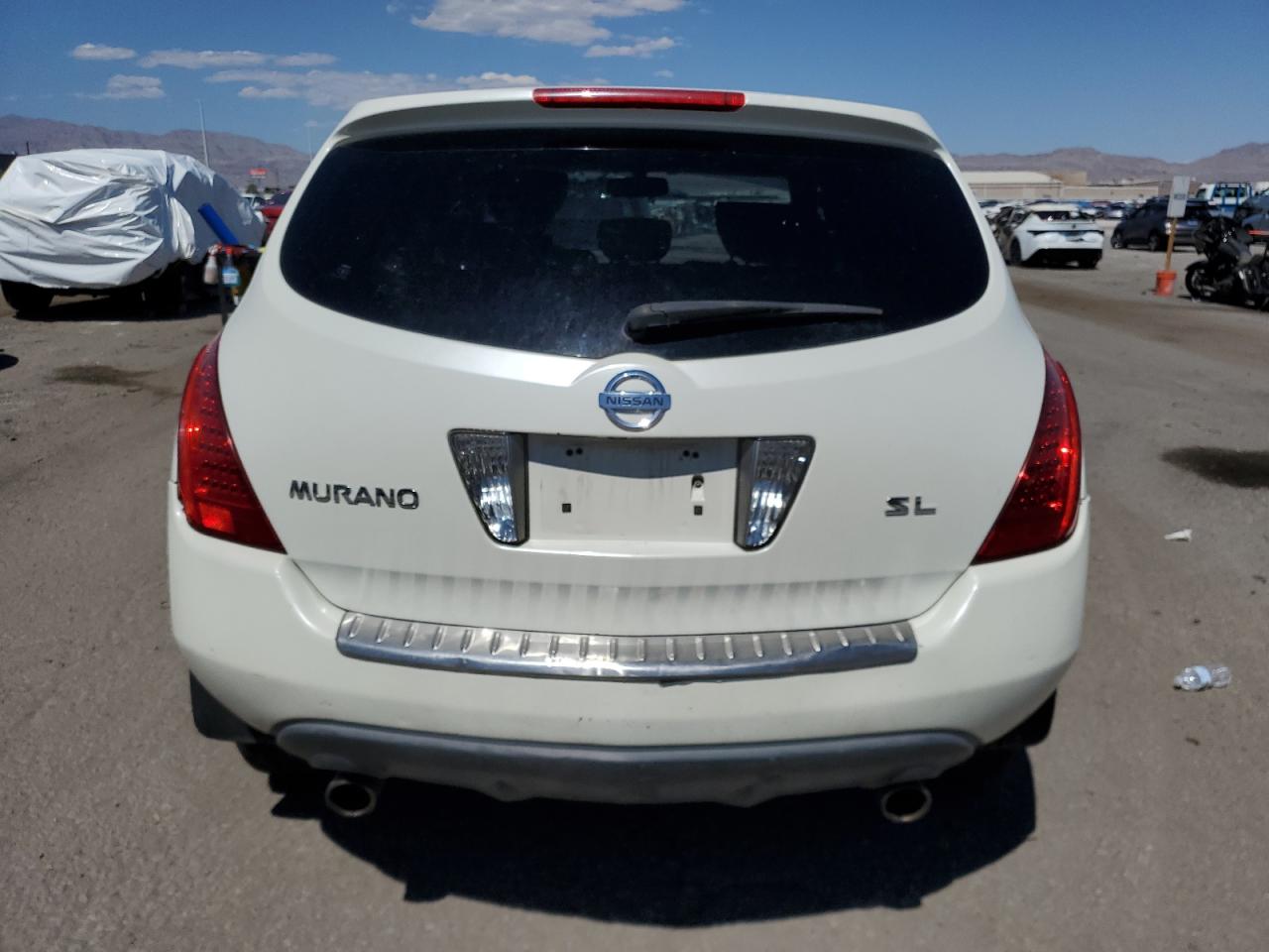 2006 Nissan Murano Sl VIN: JN8AZ08T96W422271 Lot: 70328854