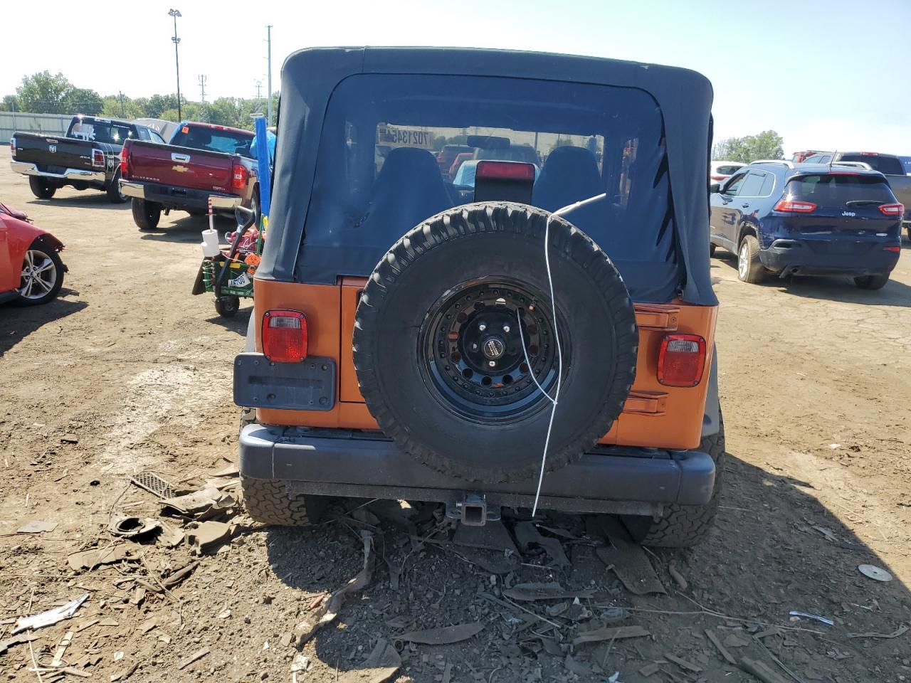 2001 Jeep Wrangler / Tj Sport VIN: 1J4FA49S61P319604 Lot: 70213454