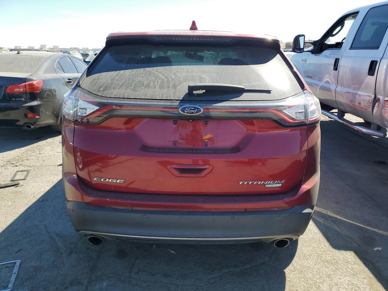 2015 Ford Edge Titanium VIN: 2FMTK3K94FBB35537 Lot: 70715974