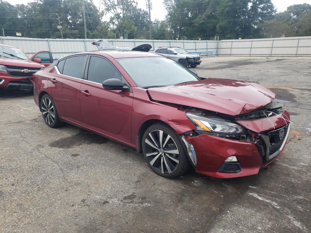 2021 Nissan Altima Sr VIN: 1N4BL4CV4MN378304 Lot: 70818024