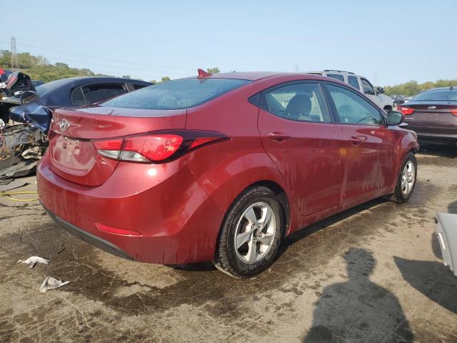  HYUNDAI ELANTRA 2014 Czerwony