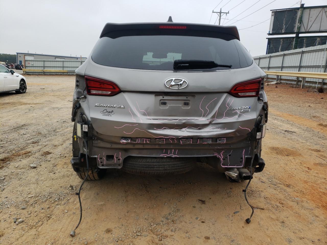 5NMZUDLA6JH079425 2018 Hyundai Santa Fe Sport