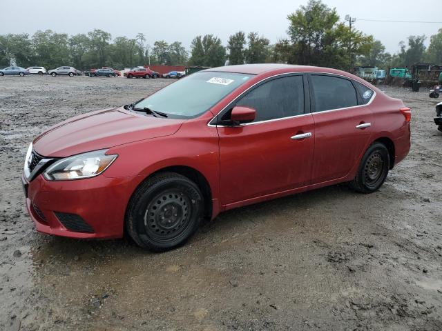  NISSAN SENTRA 2016 Красный