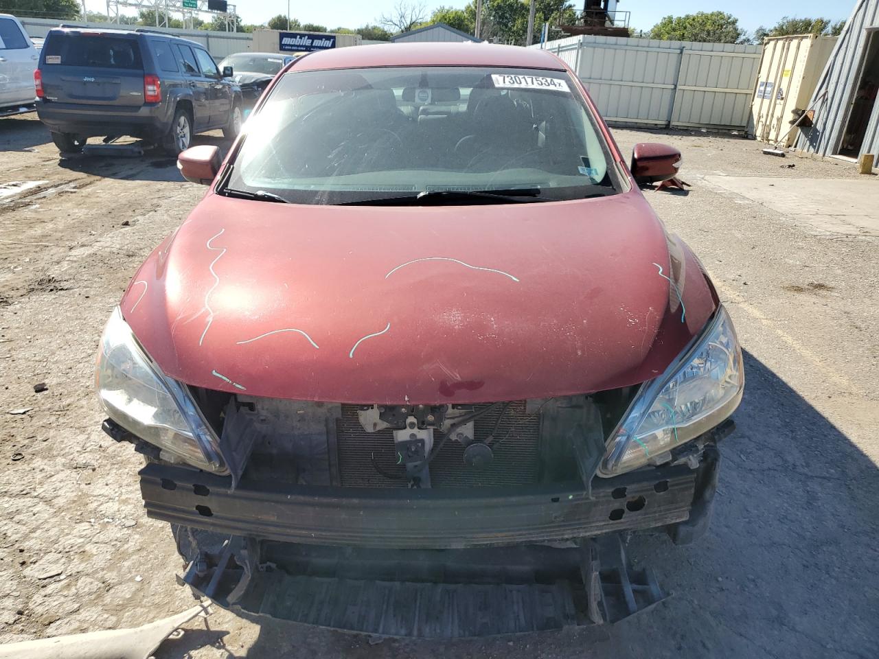 VIN 3N1AB7APXDL699166 2013 NISSAN SENTRA no.5