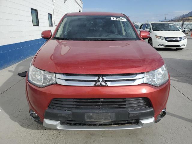  MITSUBISHI OUTLANDER 2015 Красный