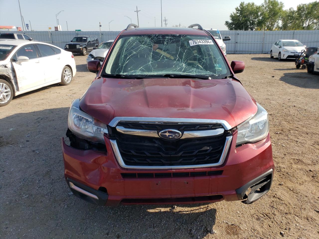 2017 Subaru Forester 2.5I Premium VIN: JF2SJAEC9HH412463 Lot: 70343394