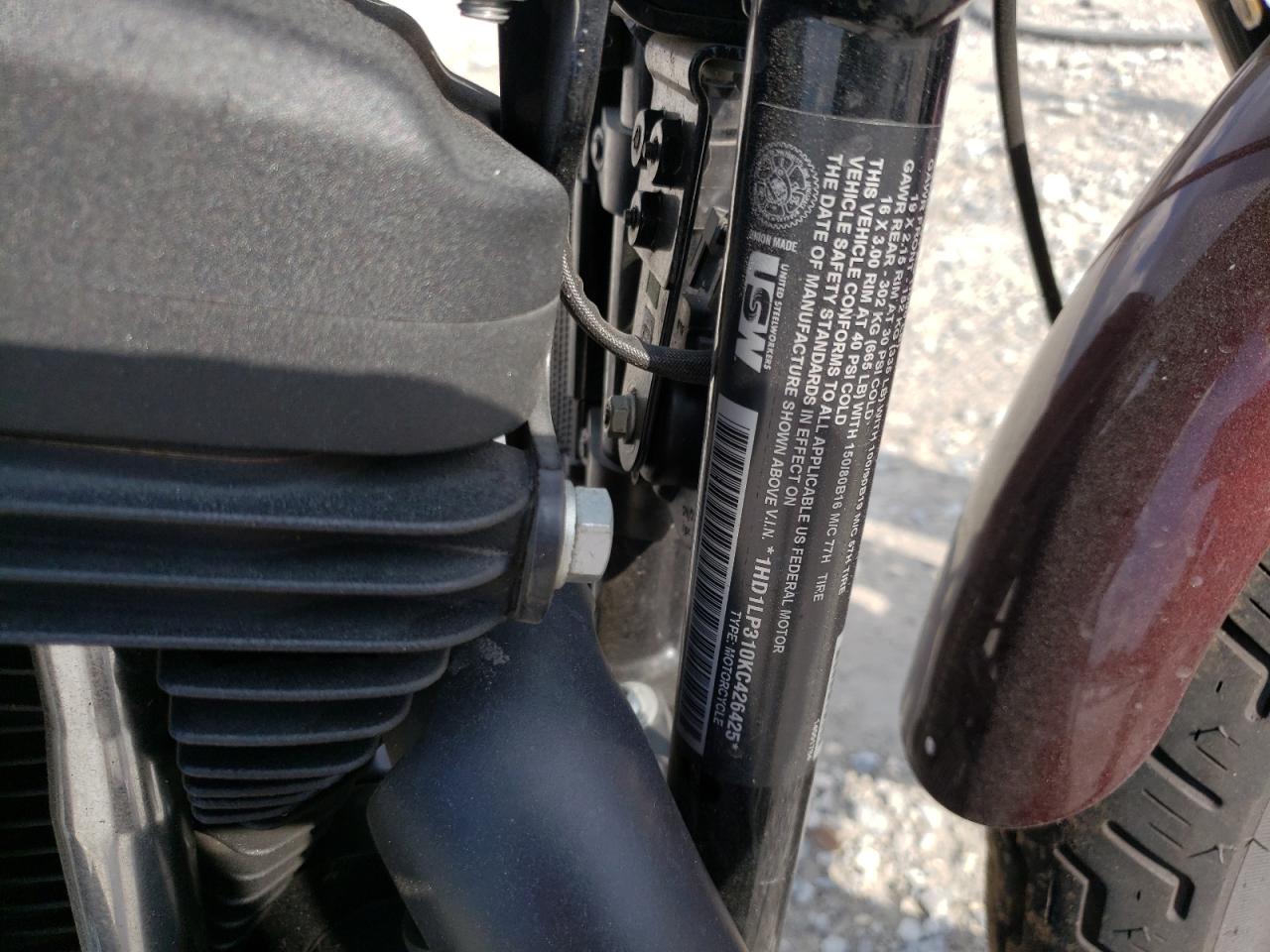 2019 Harley-Davidson Xl1200 Ns VIN: 1HD1LP310KC426425 Lot: 70287174