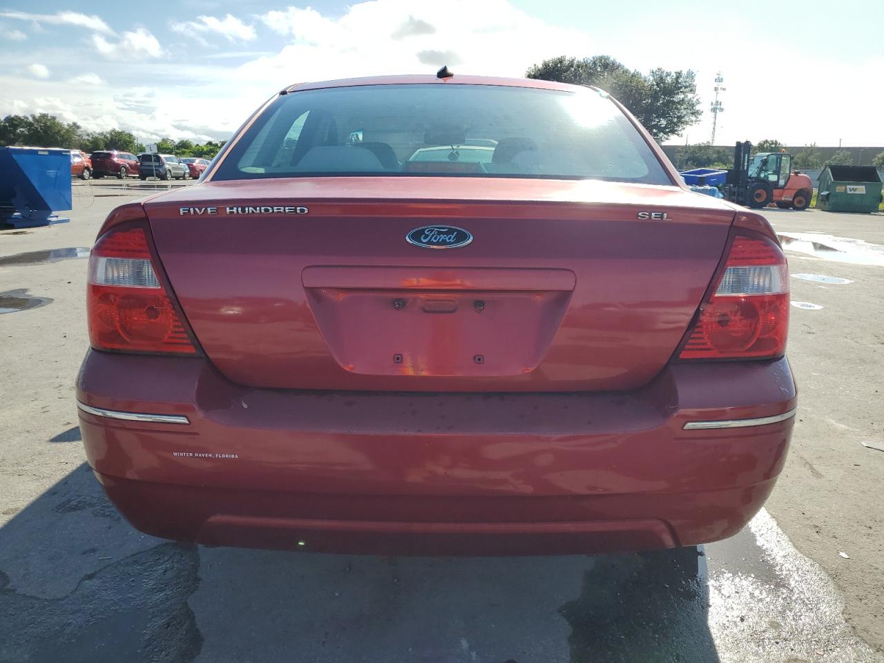 2007 Ford Five Hundred Sel VIN: 1FAHP24107G126170 Lot: 70766634