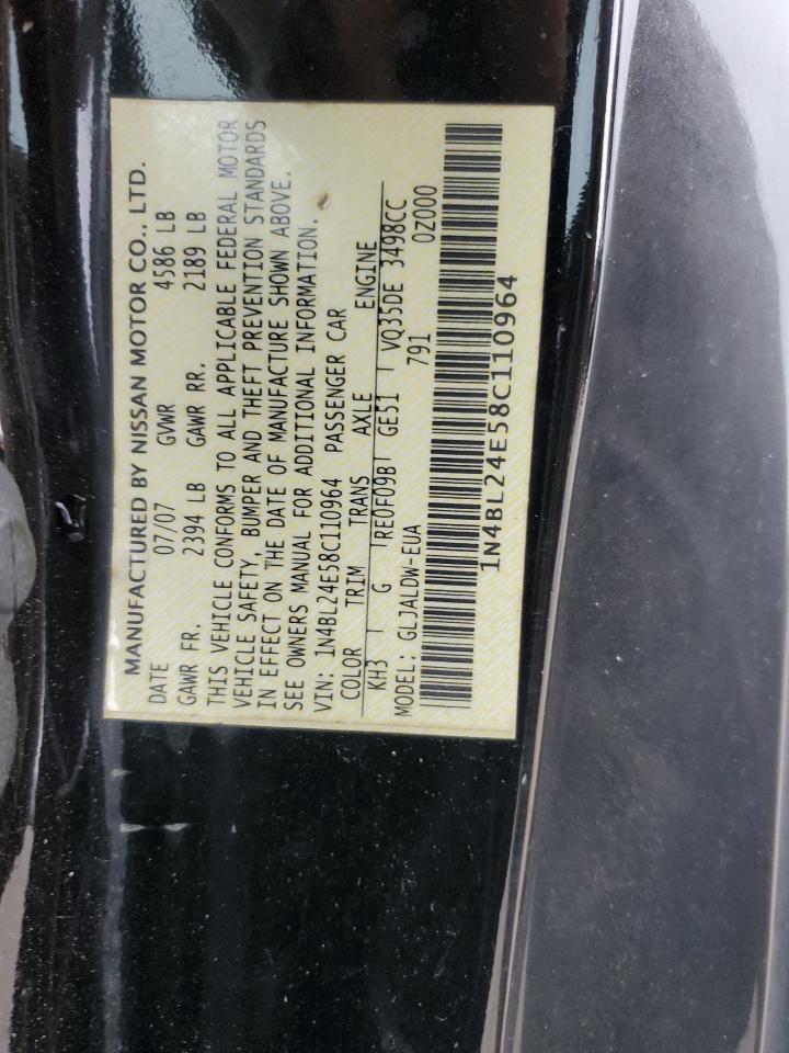 1N4BL24E58C110964 2008 Nissan Altima 3.5Se