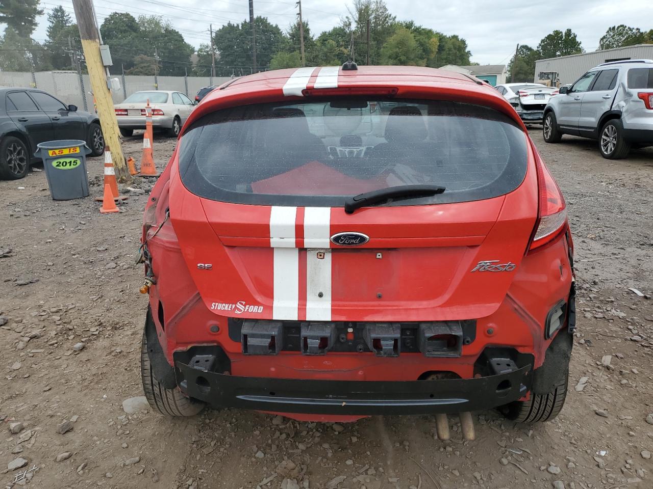 2012 Ford Fiesta Se VIN: 3FADP4EJ1CM216307 Lot: 71638454