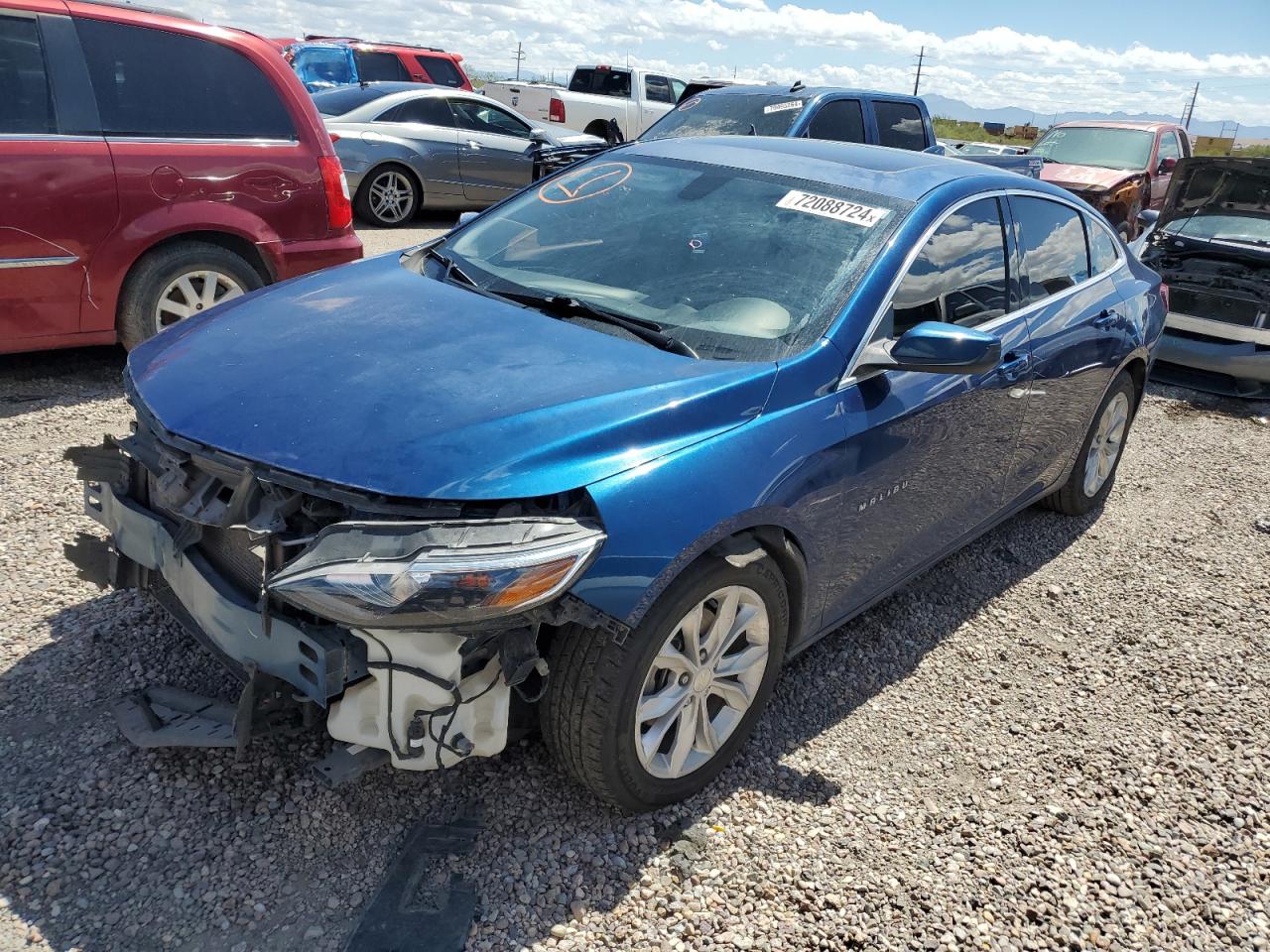 1G1ZD5ST1KF152247 2019 Chevrolet Malibu Lt