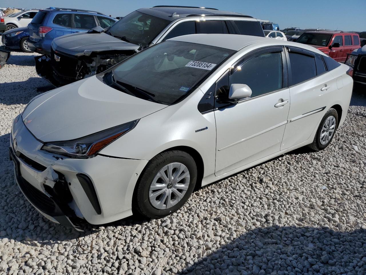 VIN JTDKARFUXK3077822 2019 TOYOTA PRIUS no.1