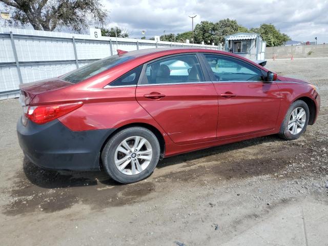  HYUNDAI SONATA 2013 Czerwony