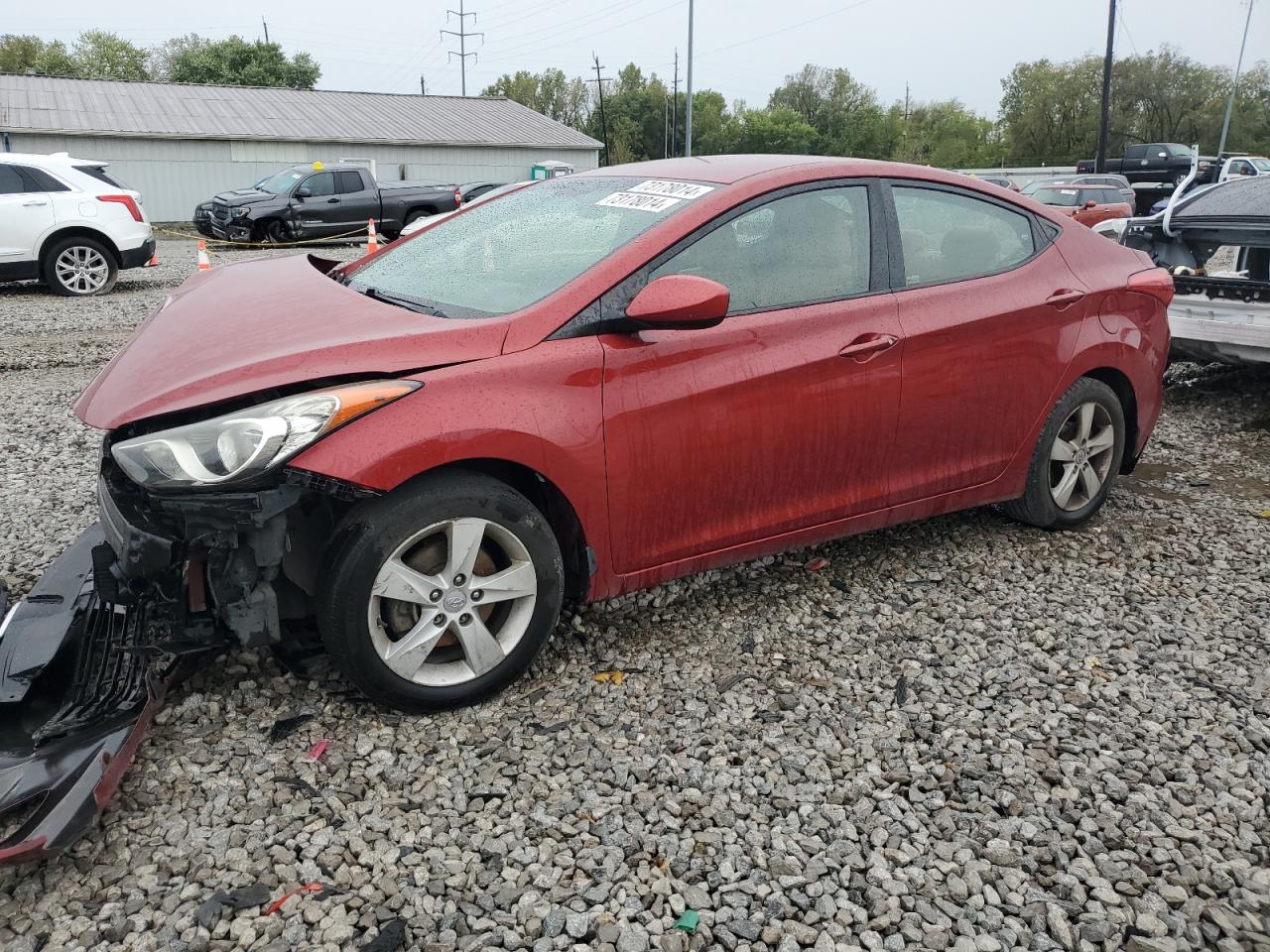 VIN KMHDH4AE9DU497040 2013 HYUNDAI ELANTRA no.1