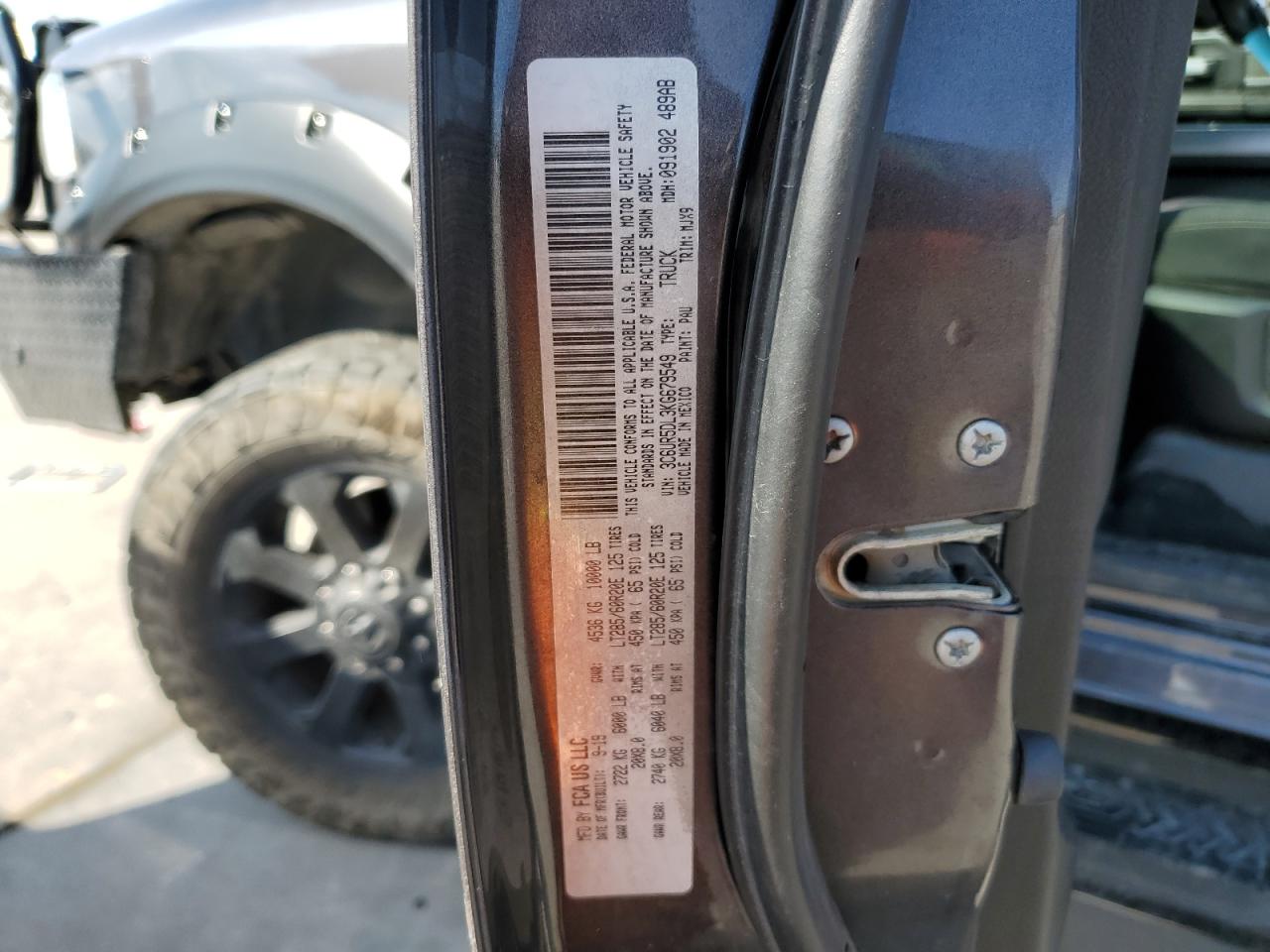 3C6UR5DL3KG679549 2019 Ram 2500 Big Horn