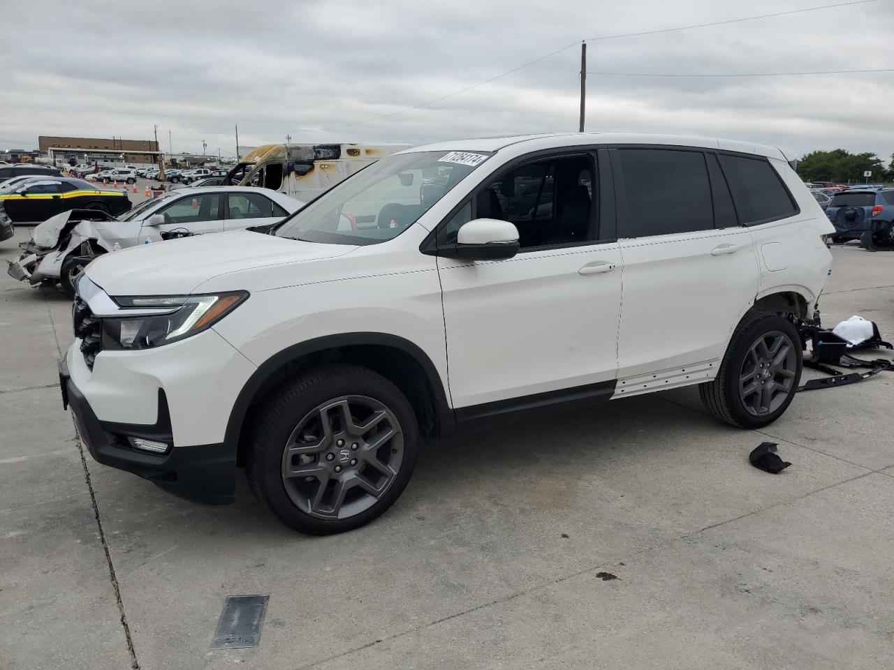 2023 Honda Passport Exl VIN: 5FNYF8H59PB017522 Lot: 71264174