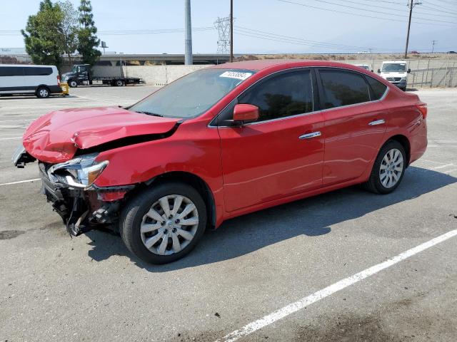  NISSAN SENTRA 2017 Red