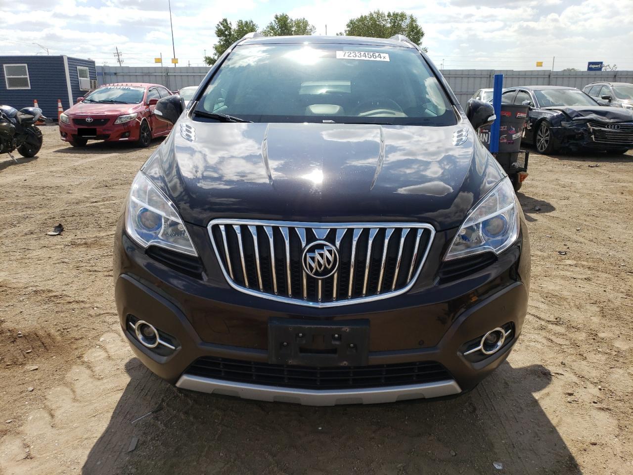 2015 BUICK ENCORE with MINOR DENT/SCRATCHES damage, VIN KL4CJHSBXFB265572