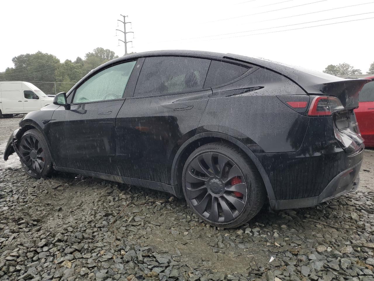 VIN 7SAYGDEF5NF309588 2022 TESLA MODEL Y no.2