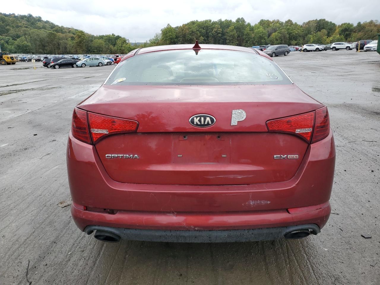 2013 Kia Optima Ex VIN: 5XXGN4A79DG166296 Lot: 72861914