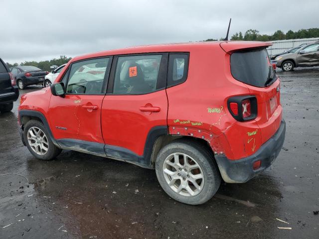  JEEP RENEGADE 2017 Красный