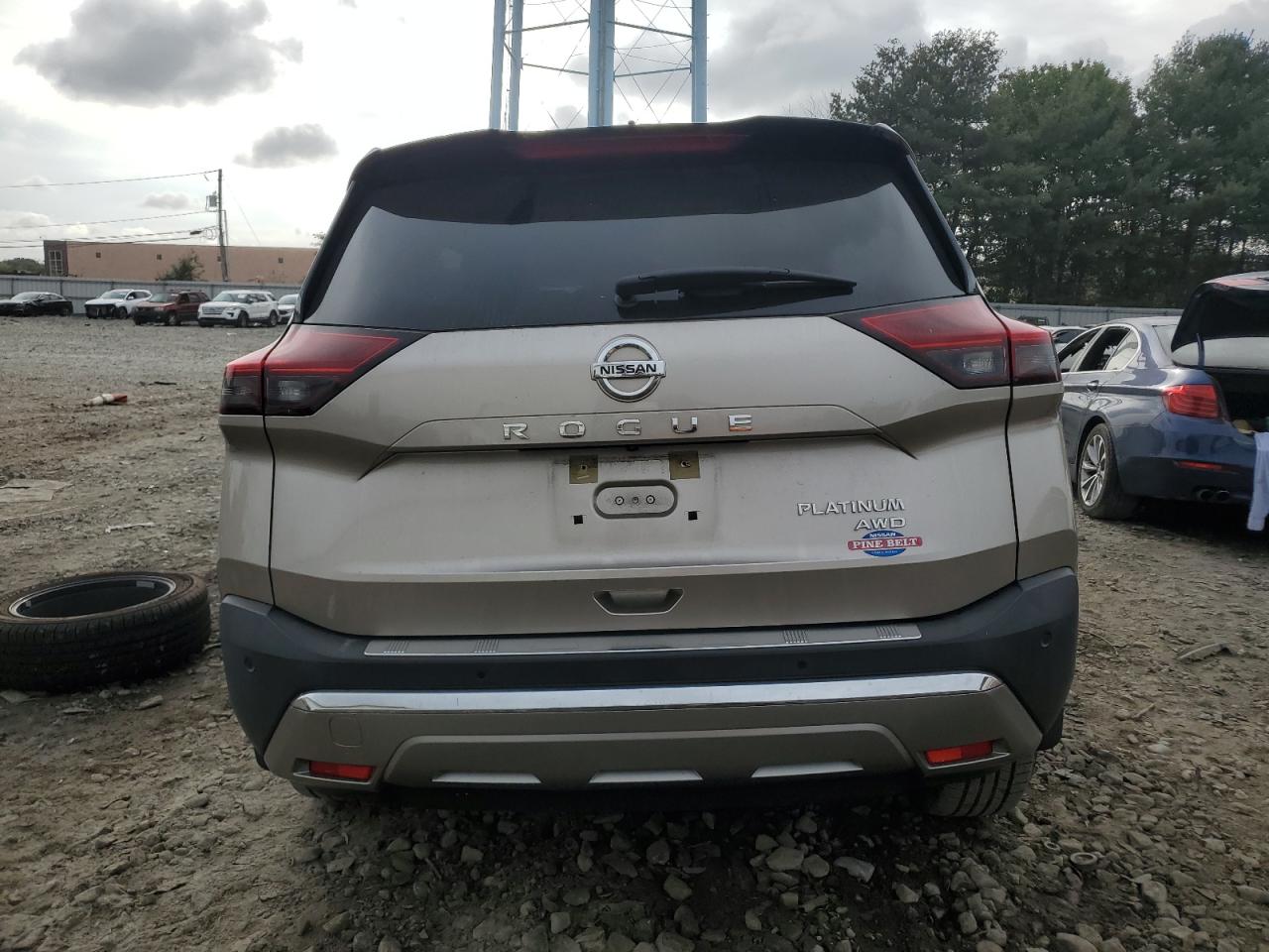 2021 Nissan Rogue Platinum VIN: JN8AT3DD3MW301315 Lot: 72373744