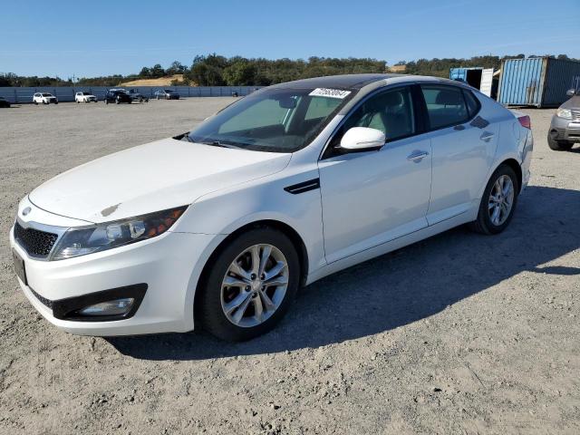  KIA OPTIMA 2013 White