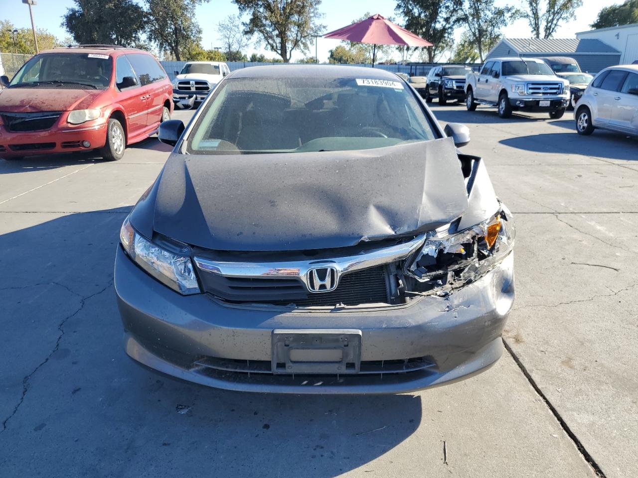 2012 Honda Civic Lx VIN: 2HGFB2F56CH314062 Lot: 73183904