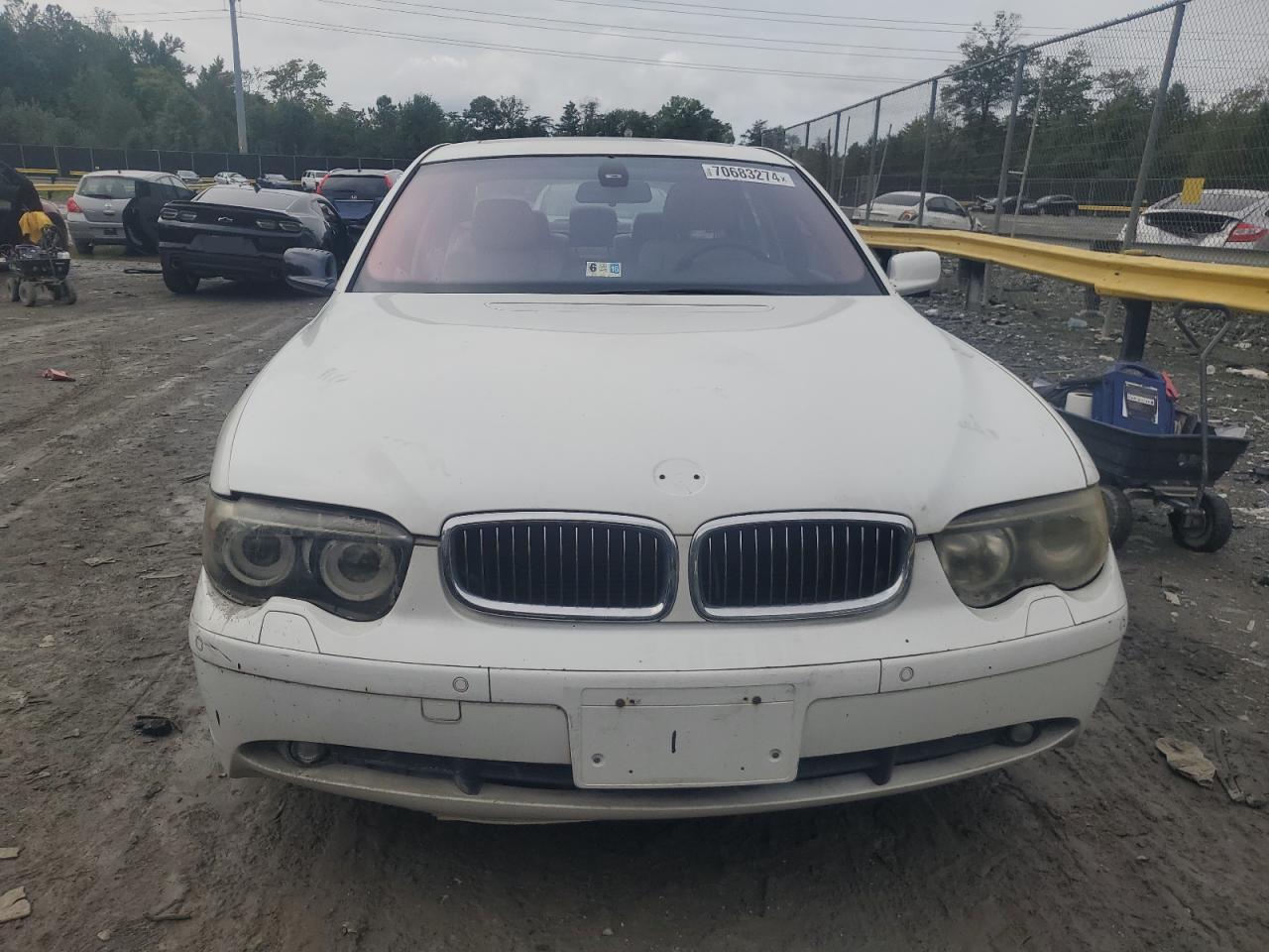 2005 BMW 745 Li VIN: WBAGN63545DS59999 Lot: 70683274