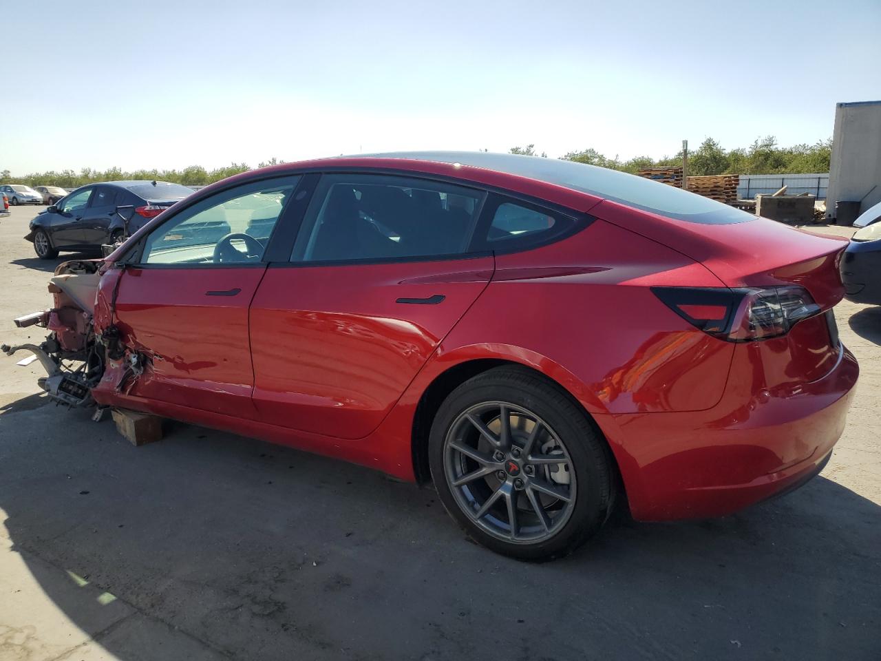 5YJ3E1EB6NF323816 2022 TESLA MODEL 3 - Image 2