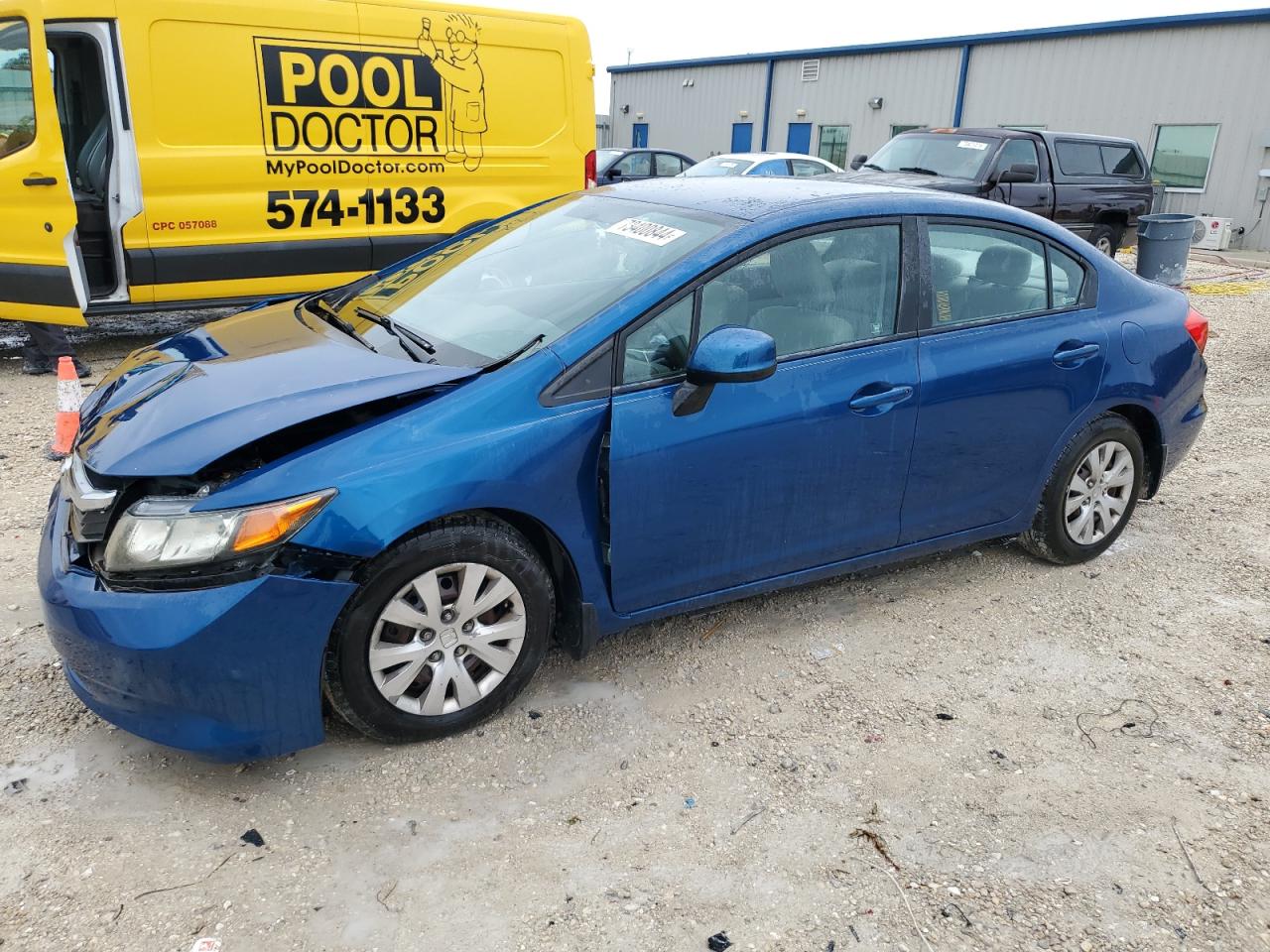 2012 Honda Civic Lx VIN: 19XFB2F54CE042220 Lot: 73400844