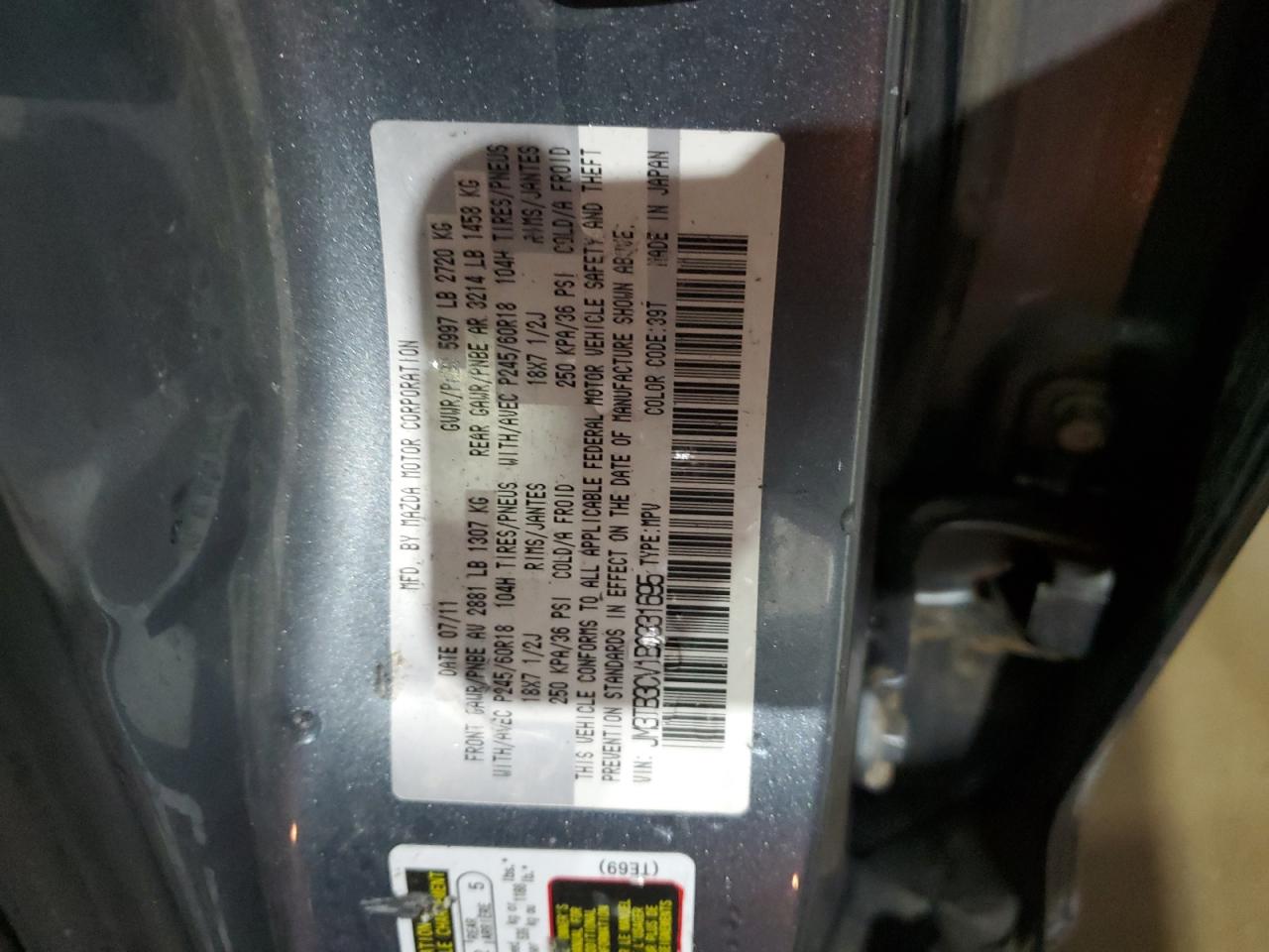 2011 Mazda CX-9 - Image 14