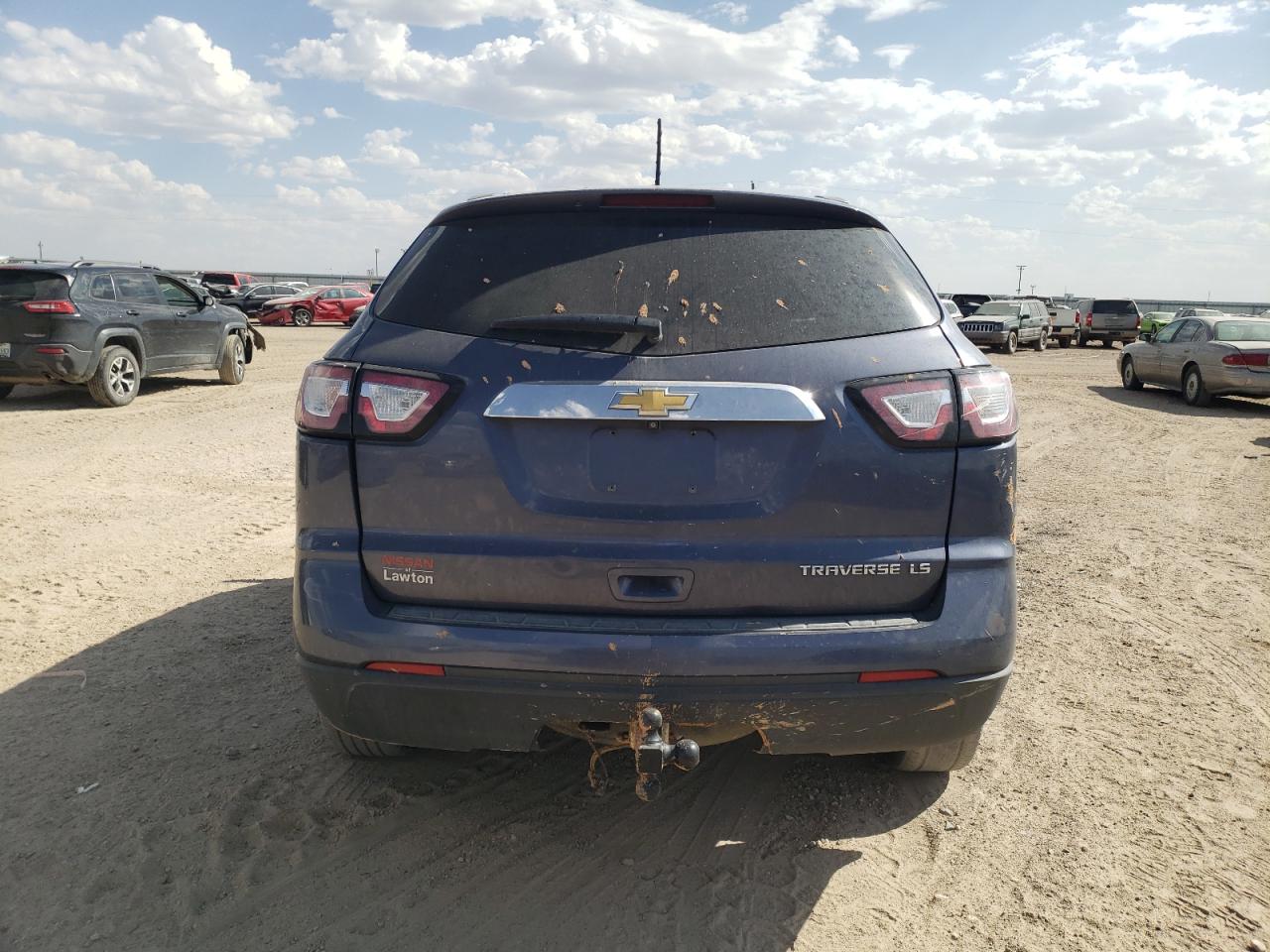 1GNKRFED0EJ318349 2014 Chevrolet Traverse Ls