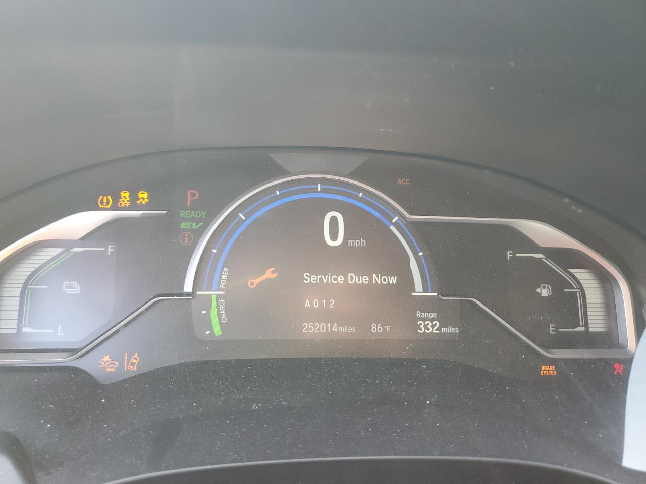 2018 Honda Clarity VIN: JHMZC5F19JC016692 Lot: 71474634