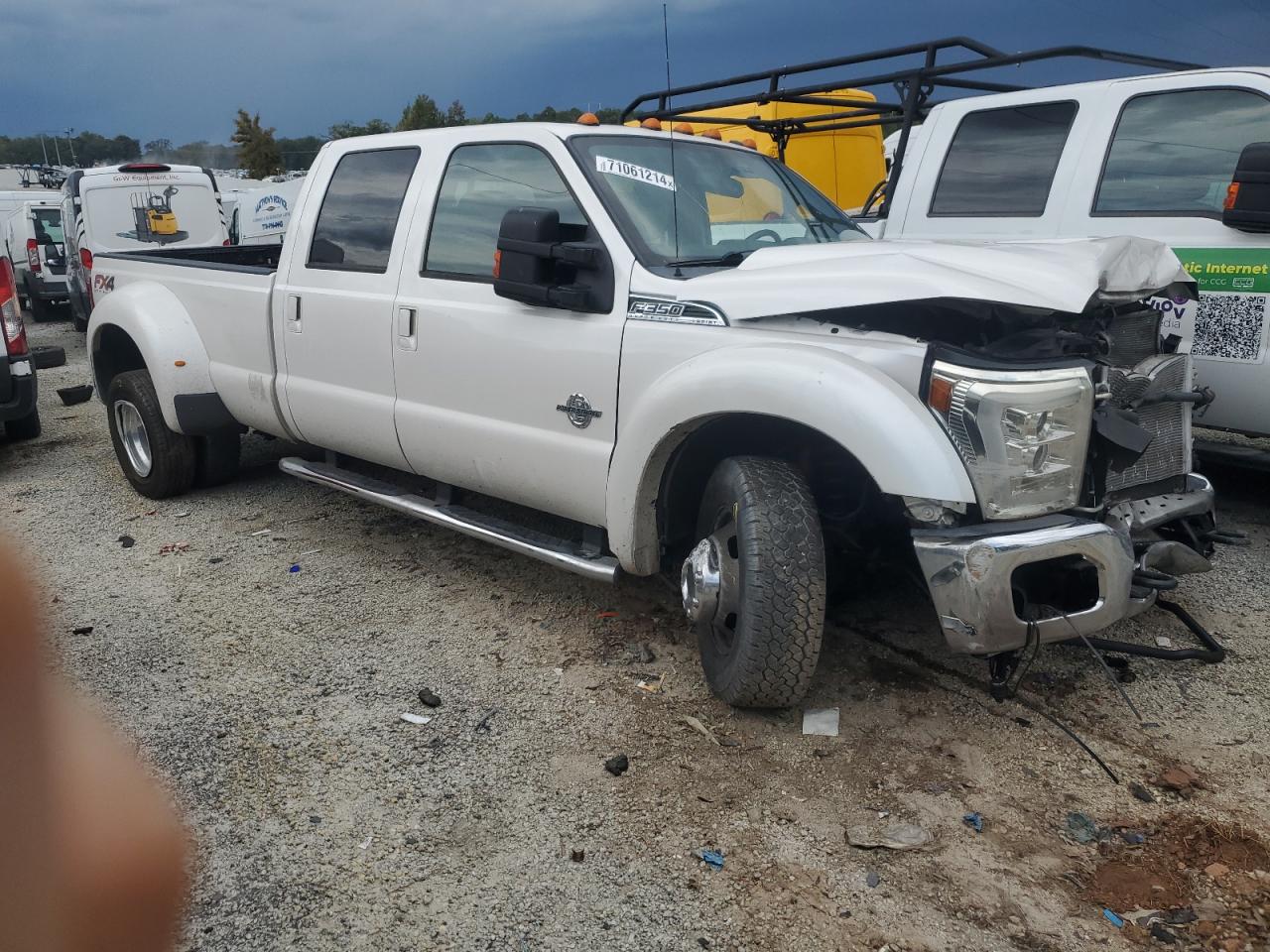 VIN 1FT8W3DT6FEA07859 2015 FORD F350 no.4