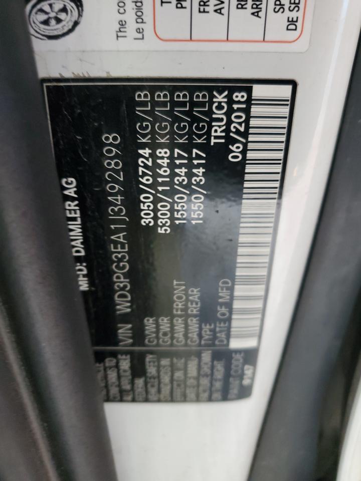 WD3PG3EA1J3492898 2018 Mercedes-Benz Metris