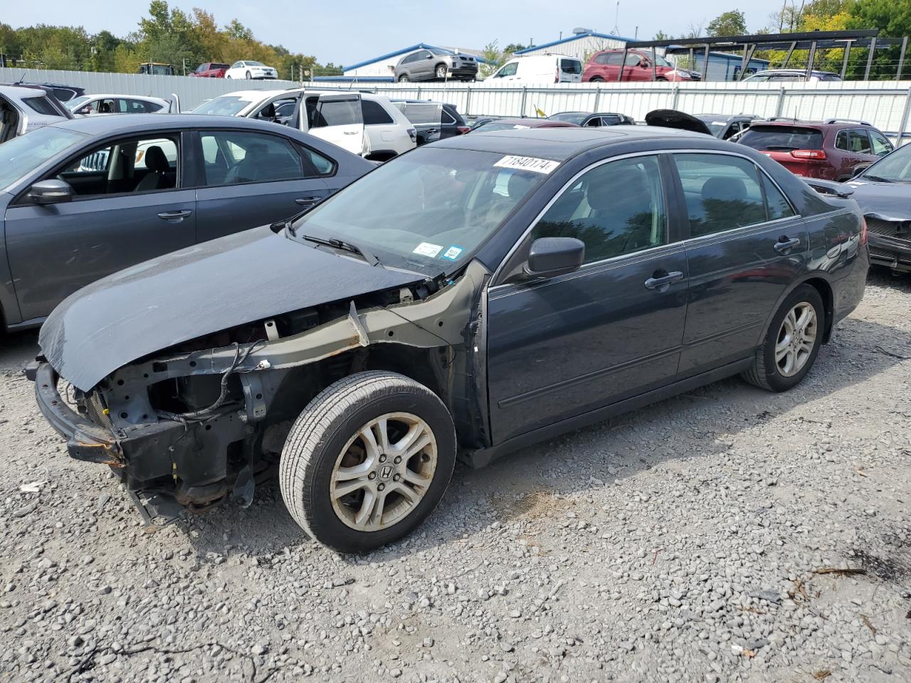 2006 Honda Accord Ex VIN: 1HGCM56756A060766 Lot: 71840174