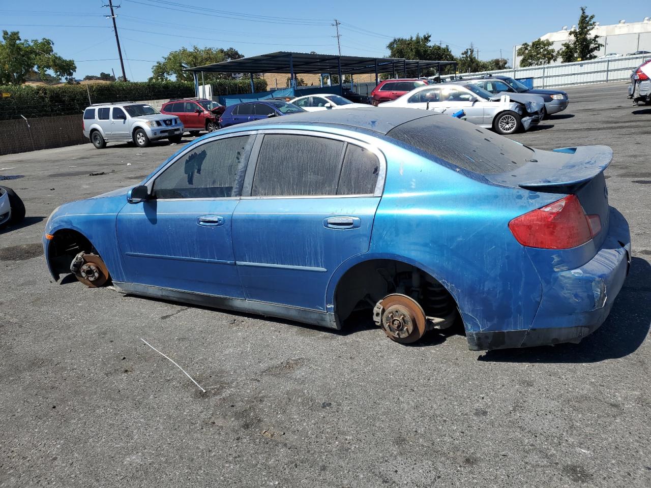 2003 Infiniti G35 VIN: JNKCV51E43M304708 Lot: 72545204