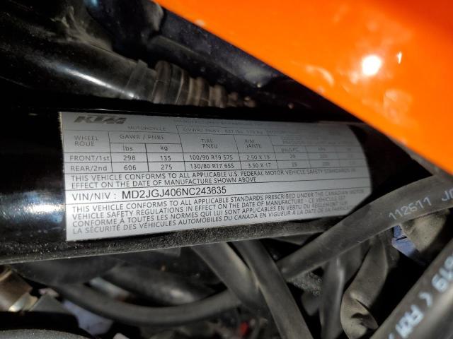 2022 KTM 390 ADVENTURE