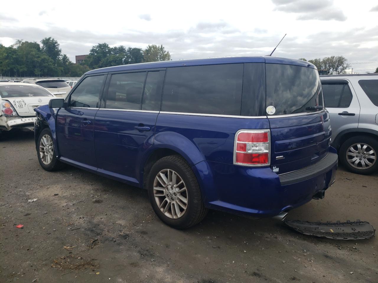 2FMHK6C89EBD35230 2014 Ford Flex Sel