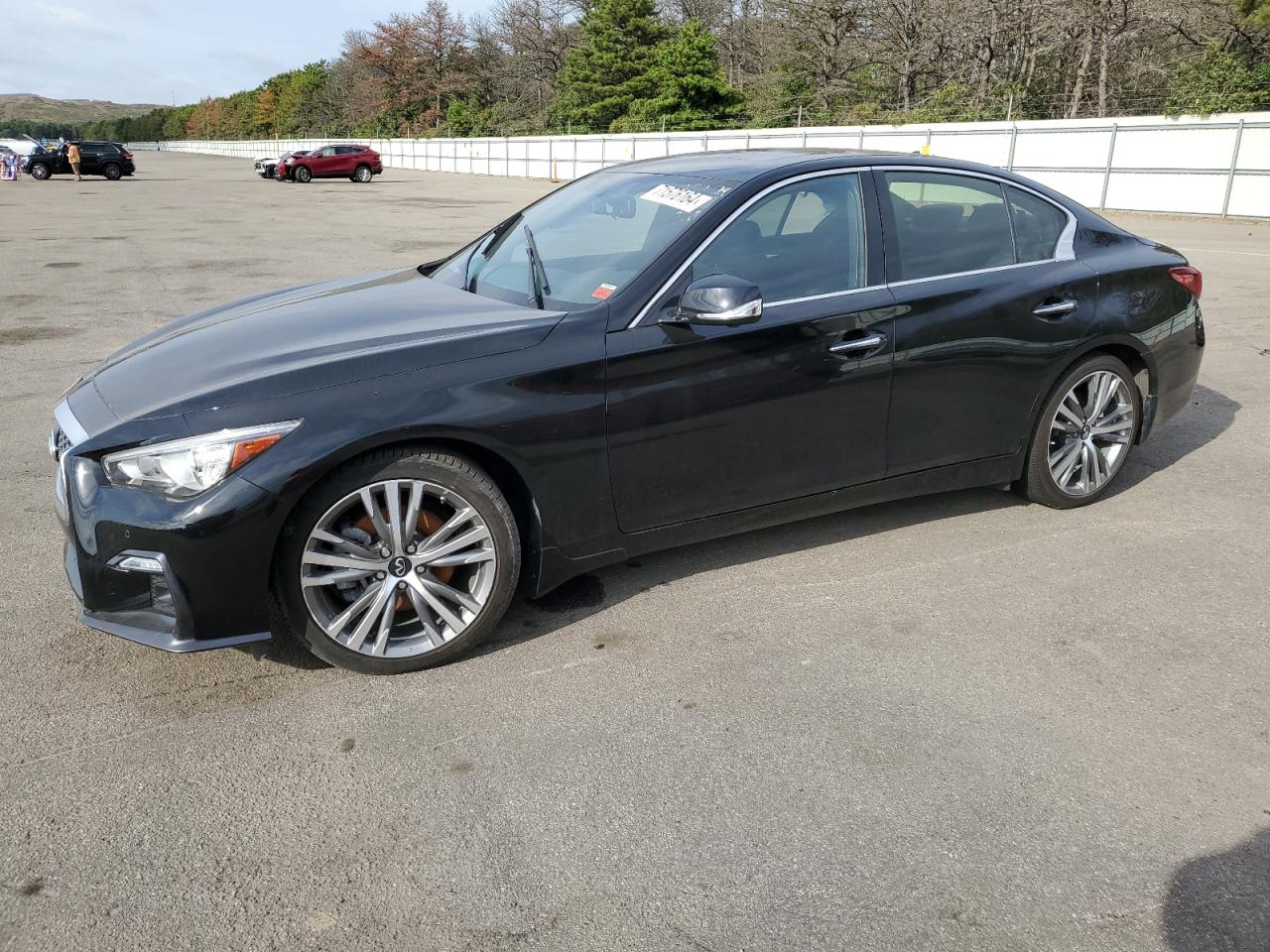 2021 Infiniti Q50 Sensory VIN: JN1EV7CR3MM751492 Lot: 71576164