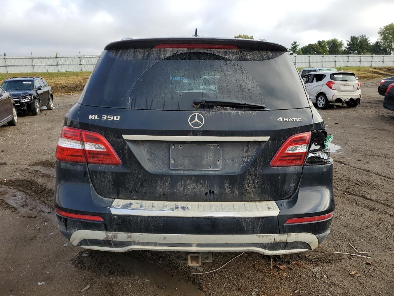 2015 Mercedes-Benz Ml 350 4Matic VIN: 4JGDA5HB6FA609755 Lot: 72830154