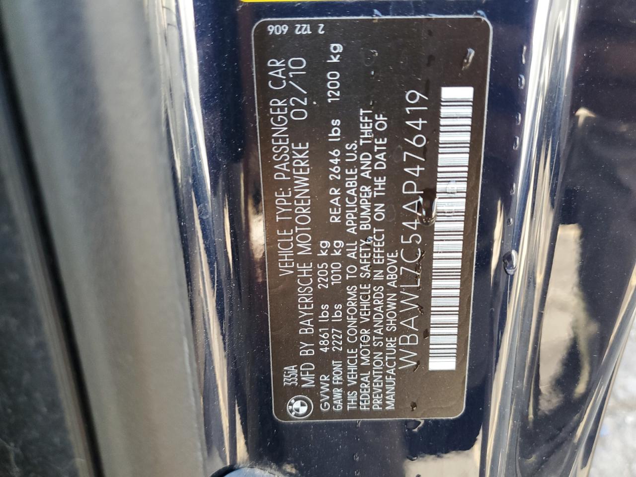 2010 BMW 3er - Image 12