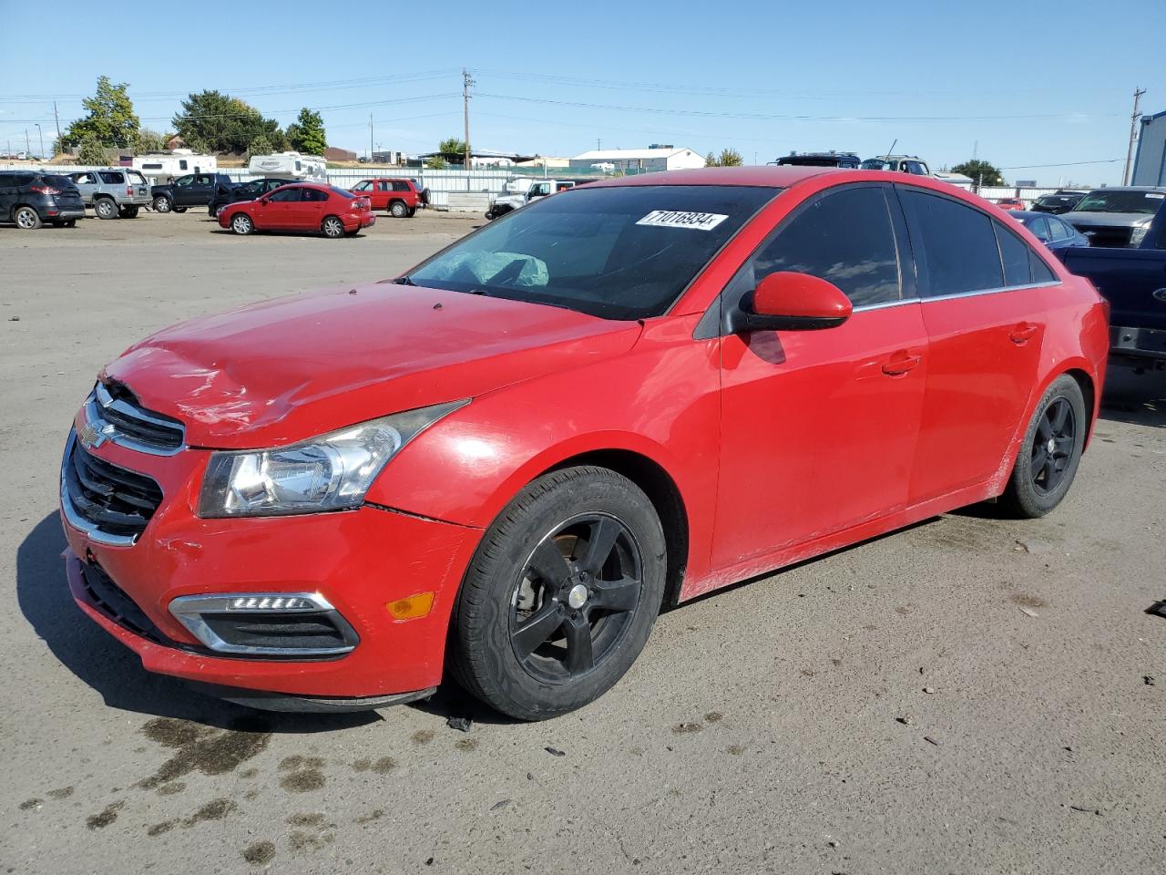 1G1PE5SB0G7109256 CHEVROLET CRUZE 2016