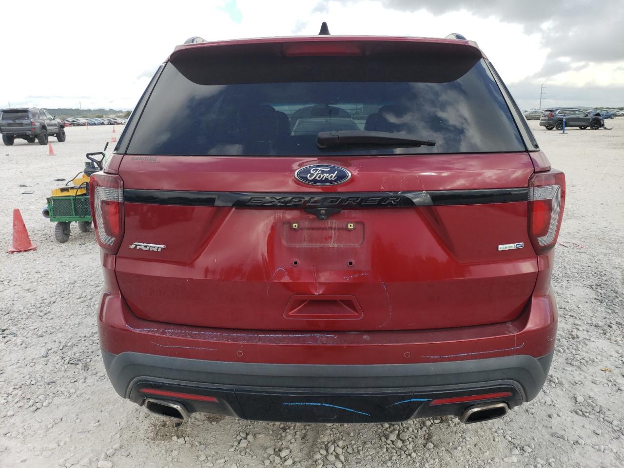 2017 Ford Explorer Sport VIN: 1FM5K8GT6HGD23742 Lot: 71468584