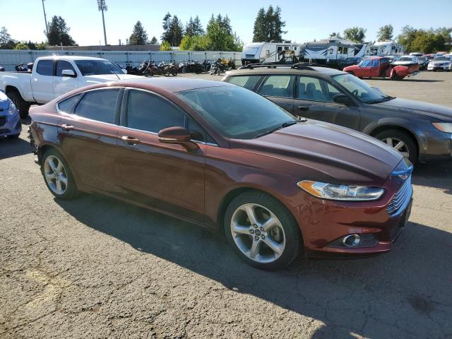  FORD FUSION 2016 Бордовый