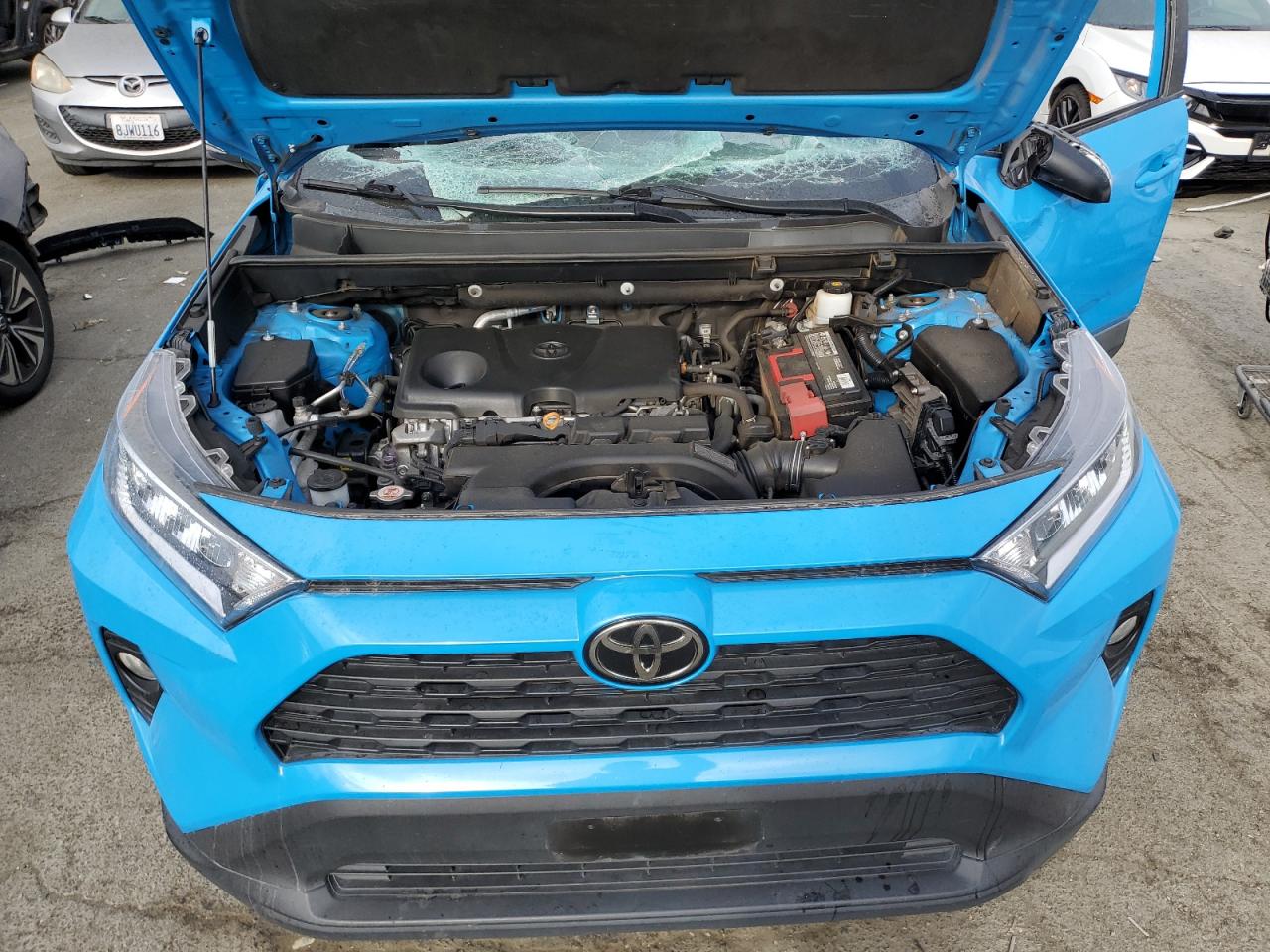 2T3W1RFV7MW117655 2021 Toyota Rav4 Xle