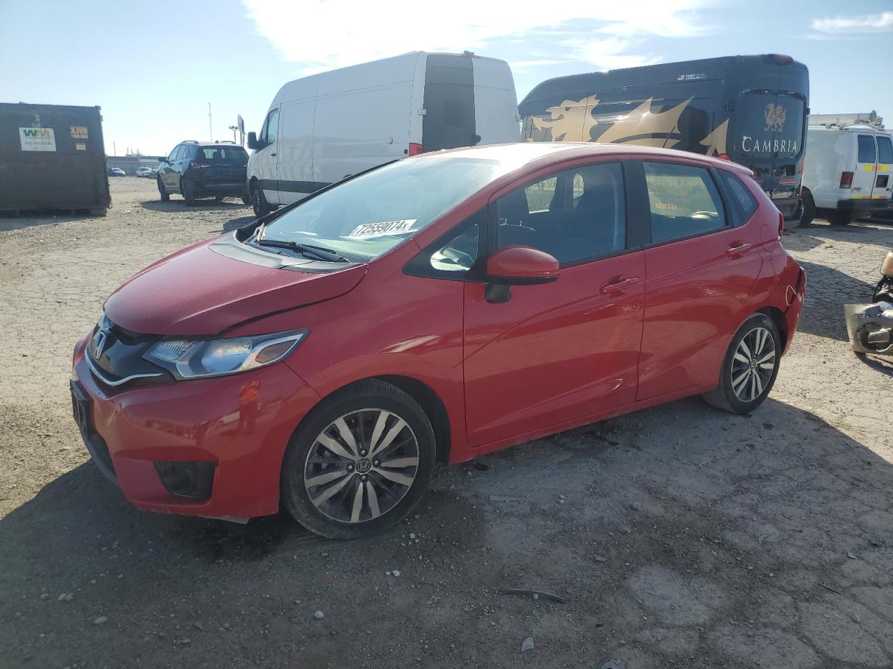 2016 Honda Fit Ex VIN: JHMGK5H71GX020782 Lot: 72559074