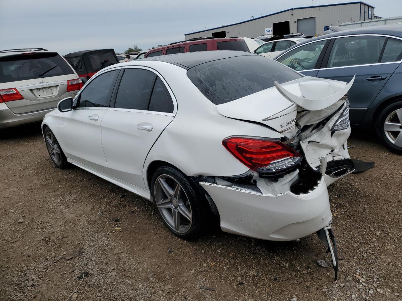 55SWF4KB9GU167191 2016 MERCEDES-BENZ C CLASS - Image 2